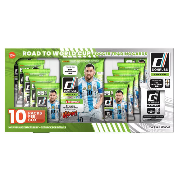 2026 Panini Donruss Soccer Road to the FIFA World Cup Trading Card Collection