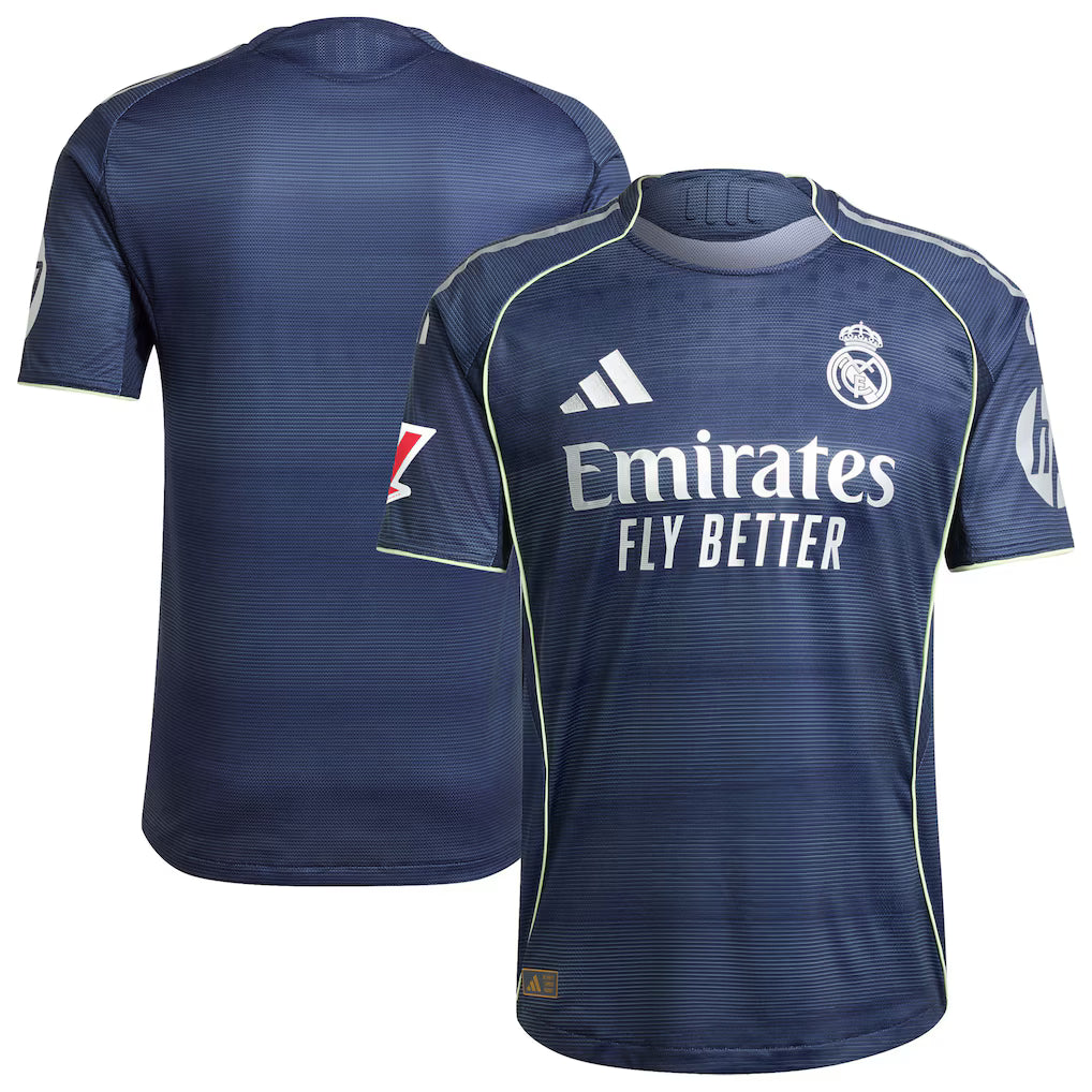 Real Madrid Away Jersey 2025/26 – Authentic