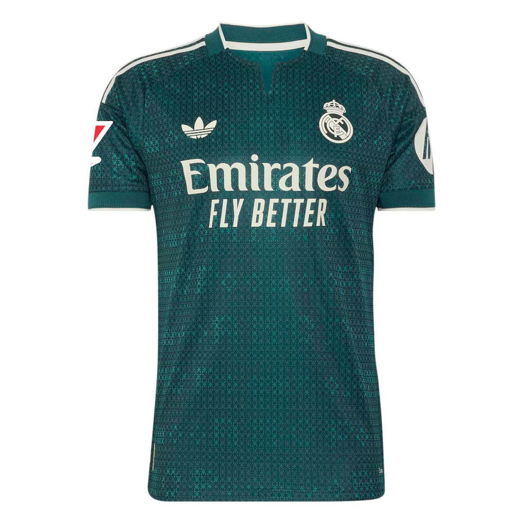 Real Madrid 2026/27 Away On-Field Authentic Patch Soccer Jersey - Green