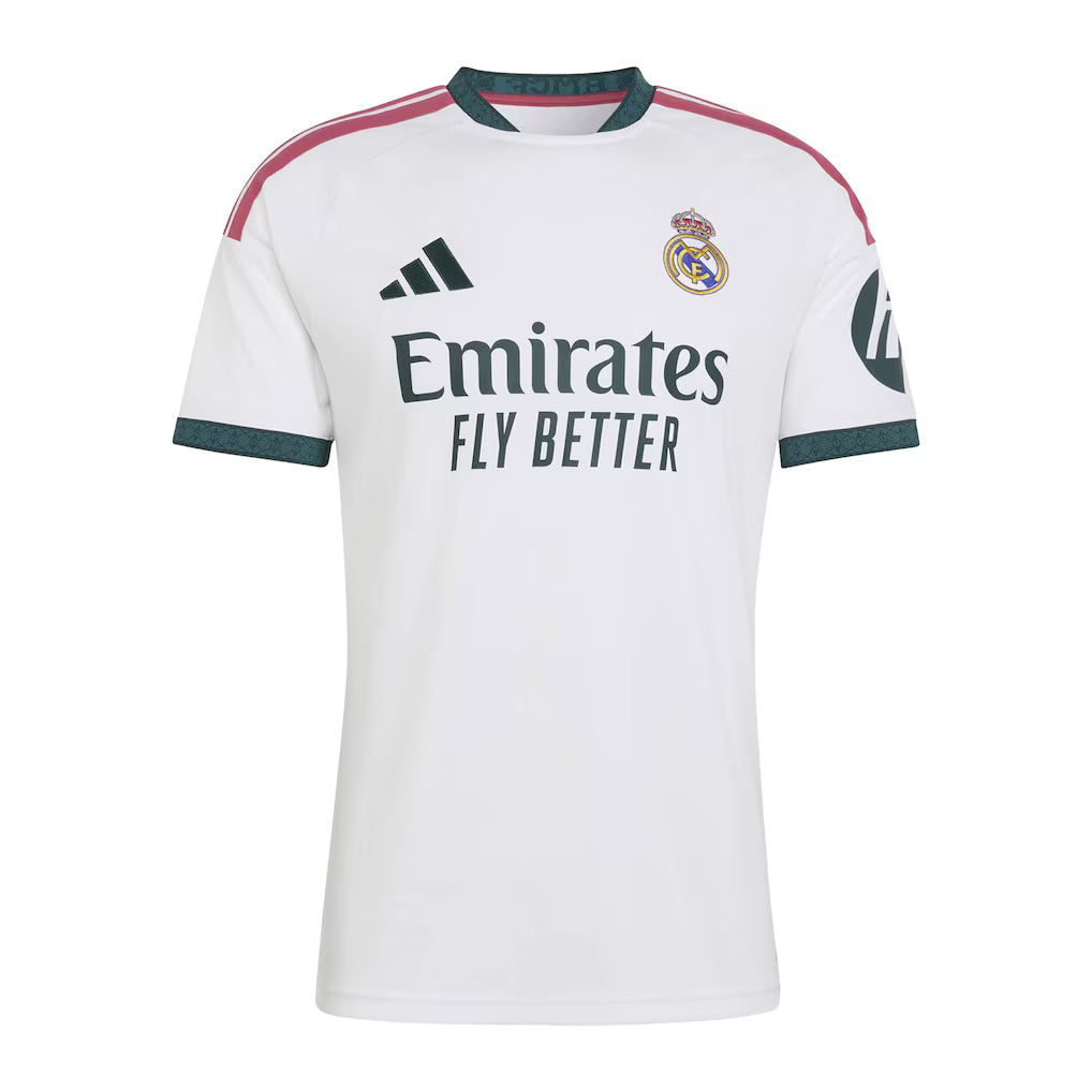 Kylian Mbappé Real Madrid 2026/27 Authentic Home Soccer Jersey - White