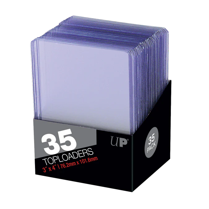 Ultra PRO 3" x 4" Clear Regular TOPLOADER Sleeves (35ct)