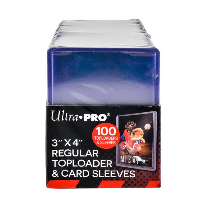 Ultra PRO TOPLOADER Sleeves + Soft Sleeves Bundle (25ct)
