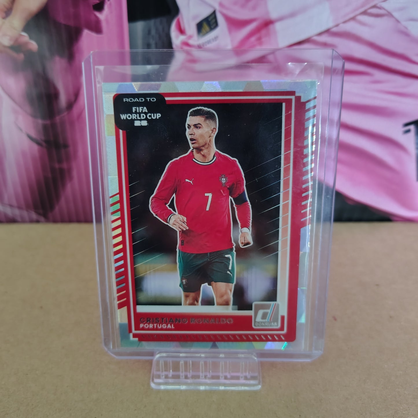 Cristiano Ronaldo - Holo/Silver | Panini Donruss Road to FIFA World Cup 2026