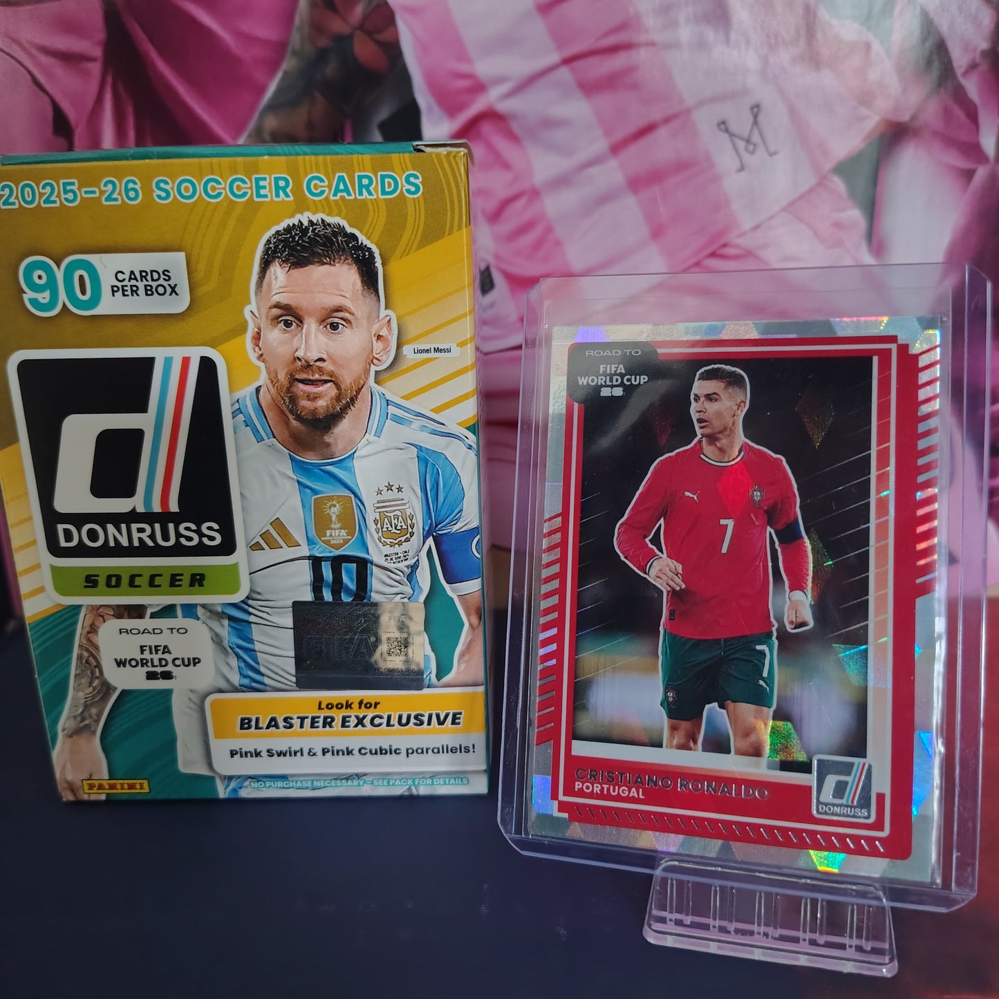 Cristiano Ronaldo - Holo/Silver | Panini Donruss Road to FIFA World Cup 2026