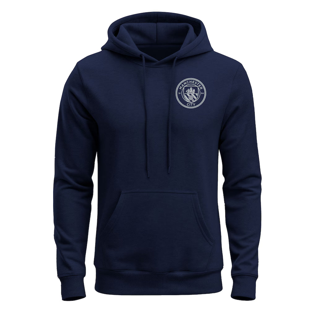 Manchester City 1863FC True Glory Fleece Hoodie – Dark Blue