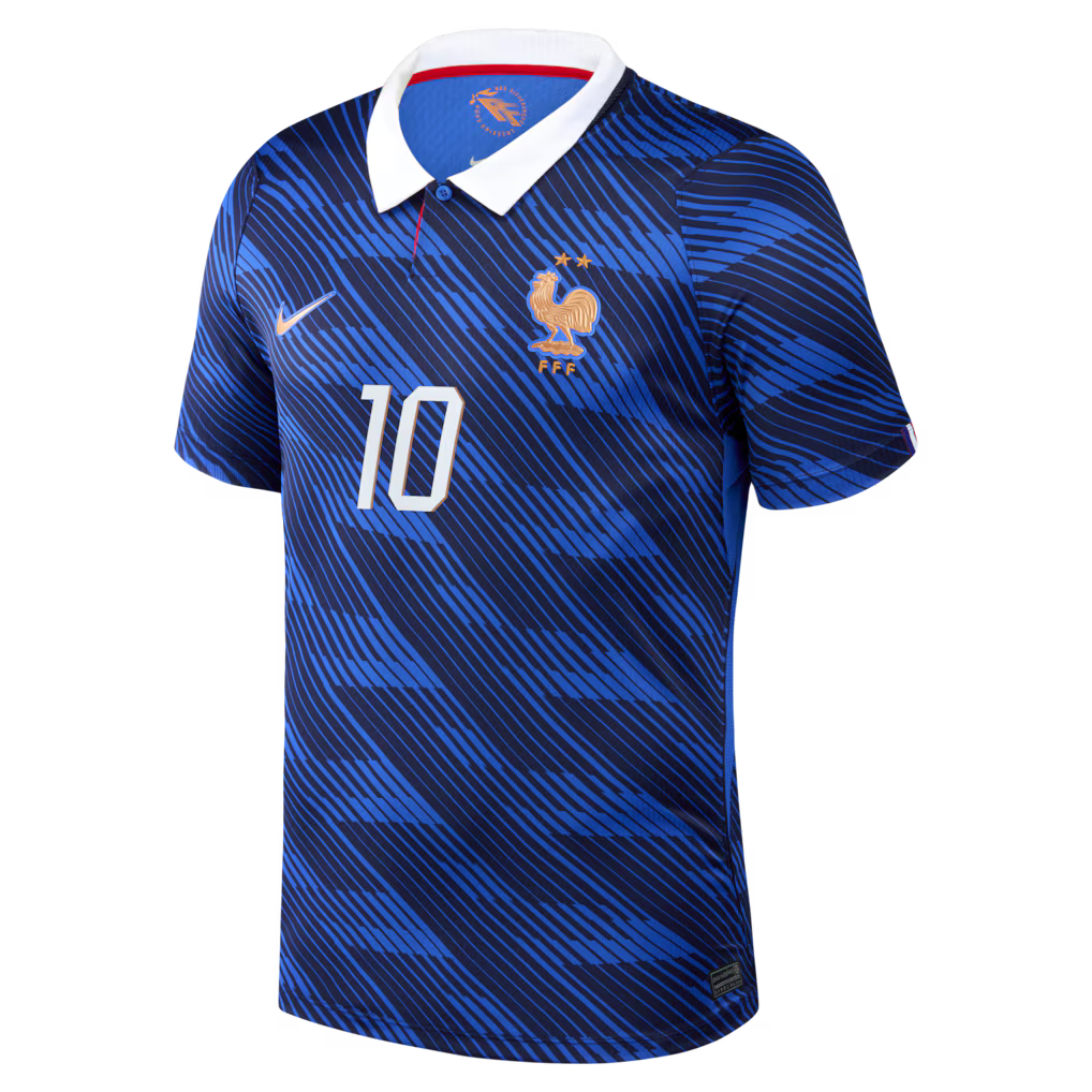 Kylian Mbappé France National Team Nike 2026 Home Stadium Replica