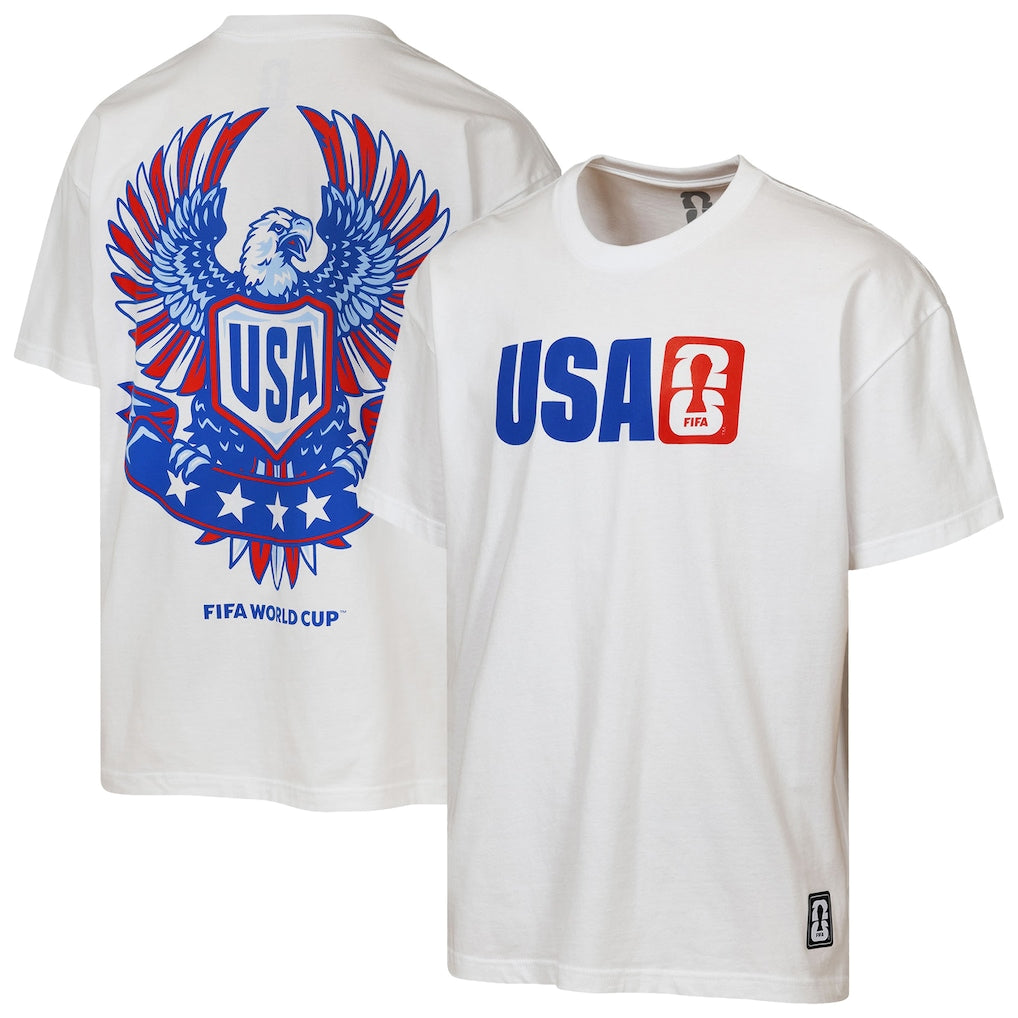 Outerstuff FIFA World Cup 2026 Livery Oversized T-Shirt - White