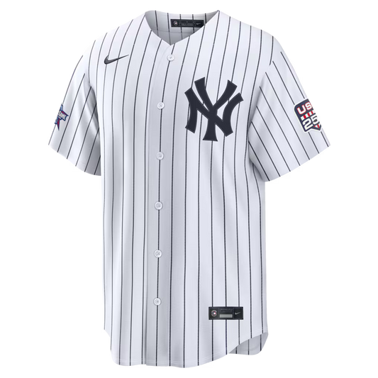 2026 All-Star Edition Stars & Stripes New York Yankees Aaron Judge Nike White Stadium Jersey