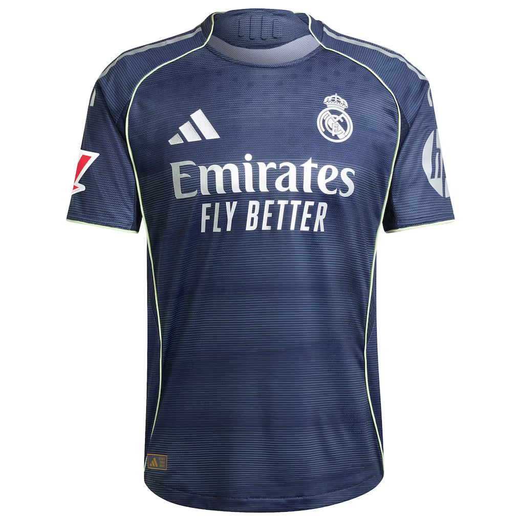 Real Madrid Away Jersey 2025/26 – Authentic