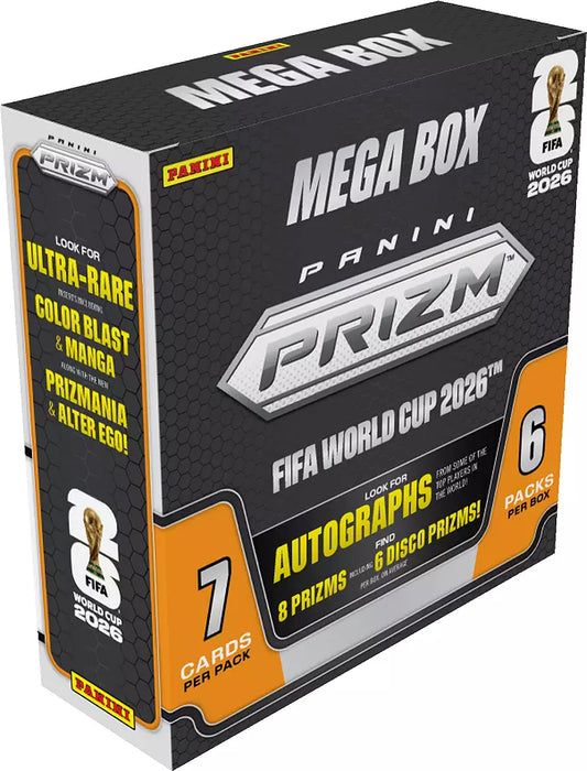 2026 Panini PRIZM FIFA World Cup Mega Box