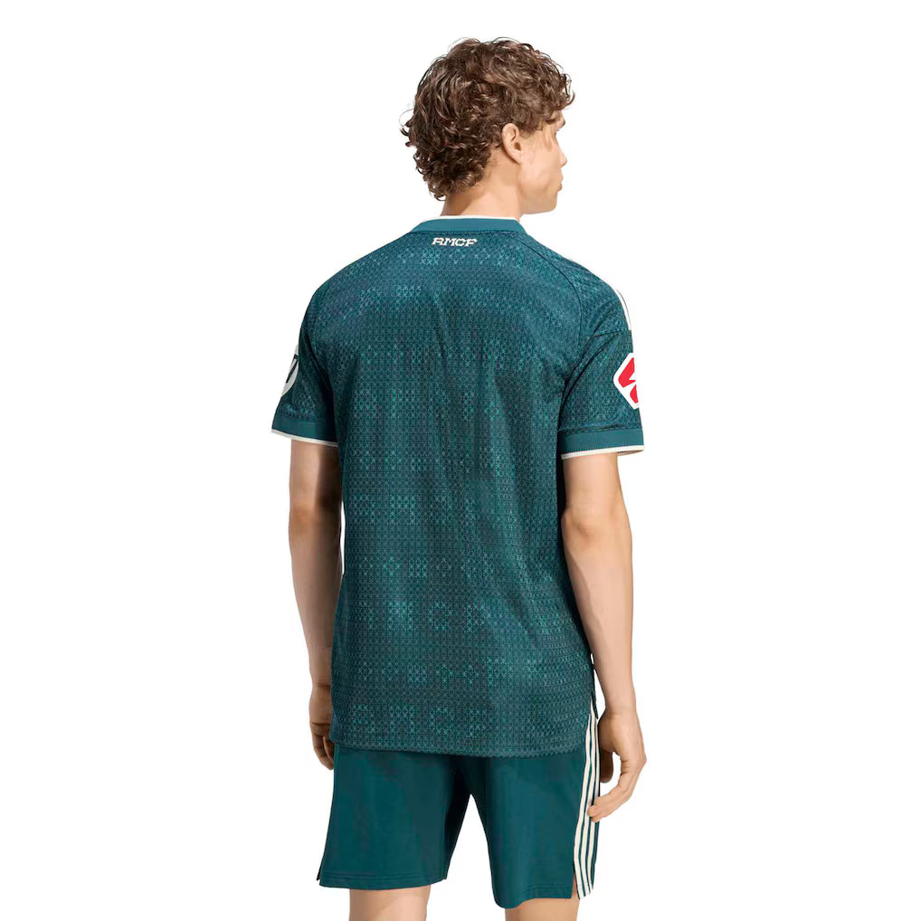 Real Madrid 2026/27 Away On-Field Authentic Patch Soccer Jersey - Green