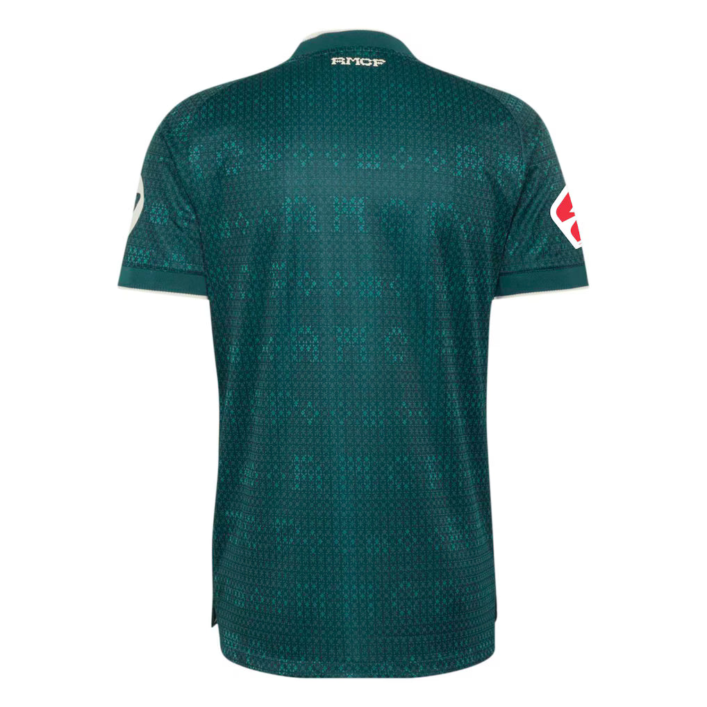 Real Madrid 2026/27 Away On-Field Authentic Patch Soccer Jersey - Green