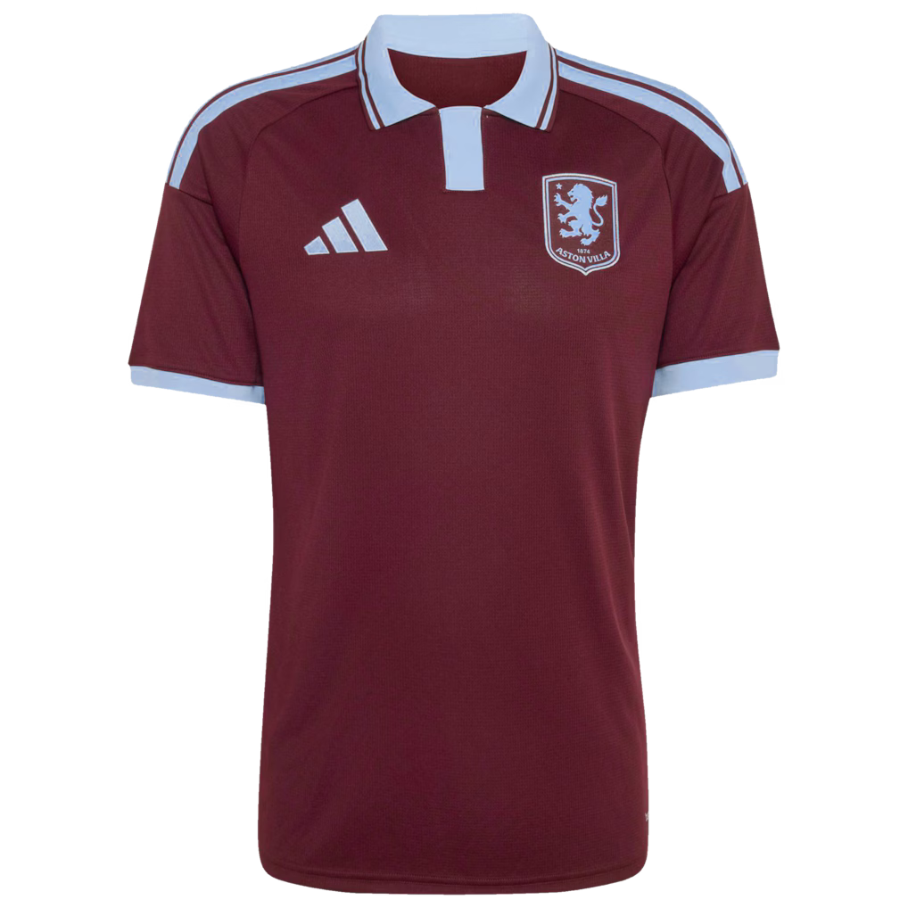 Aston Villa adidas 2026/27 Home Replica Jersey – Claret Official Football Shirt