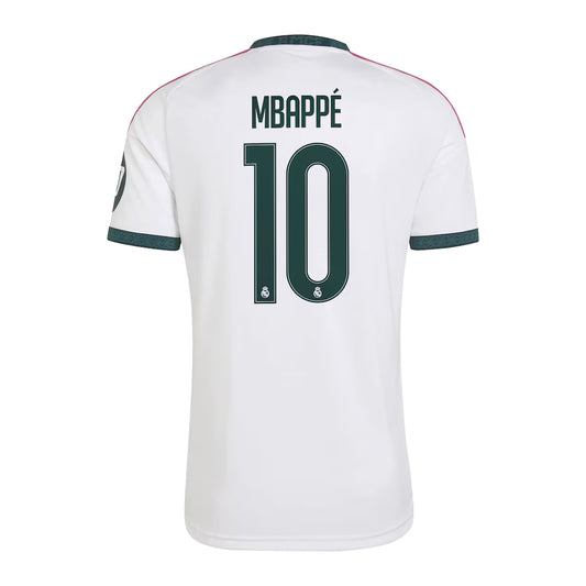 Kylian Mbappé Real Madrid 2026/27 Authentic Home Soccer Jersey - White