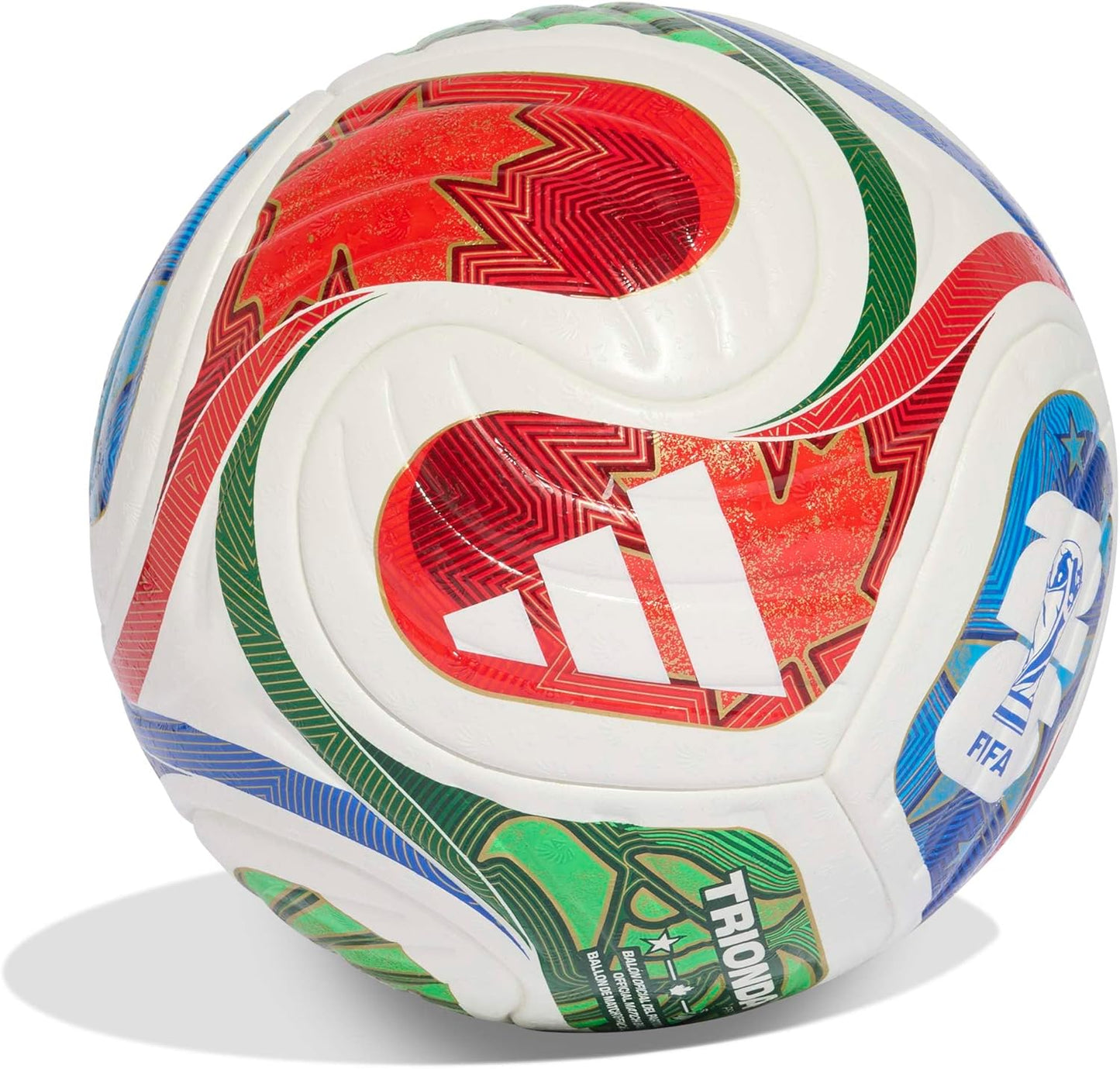 Trionda Pro Match Ball - Balón de fútbol oficial de la Copa Mundial de la FIFA 26 con superficie térmica sin costuras y diseño texturizado