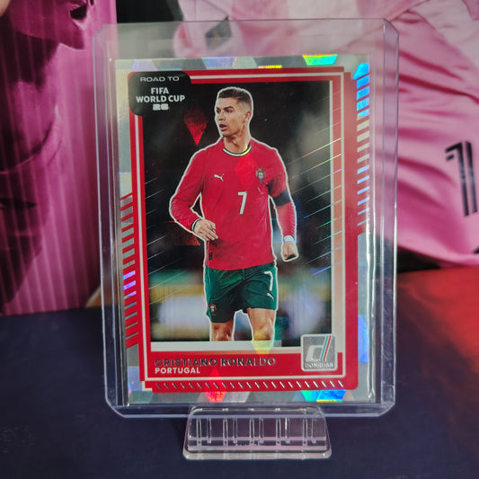 Cristiano Ronaldo - Holo/Silver | Panini Donruss Road to FIFA World Cup 2026