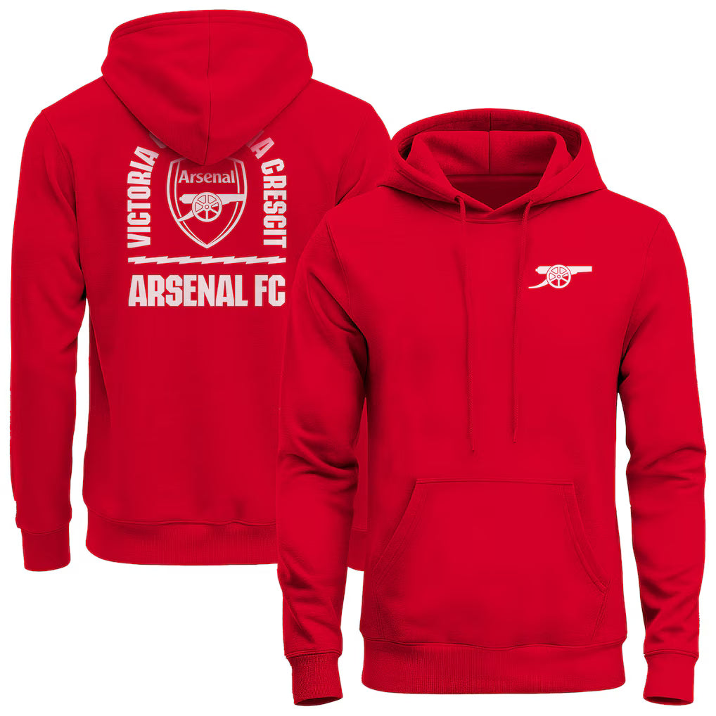 Arsenal 1863FC True Glory Fleece Hoodie – Red