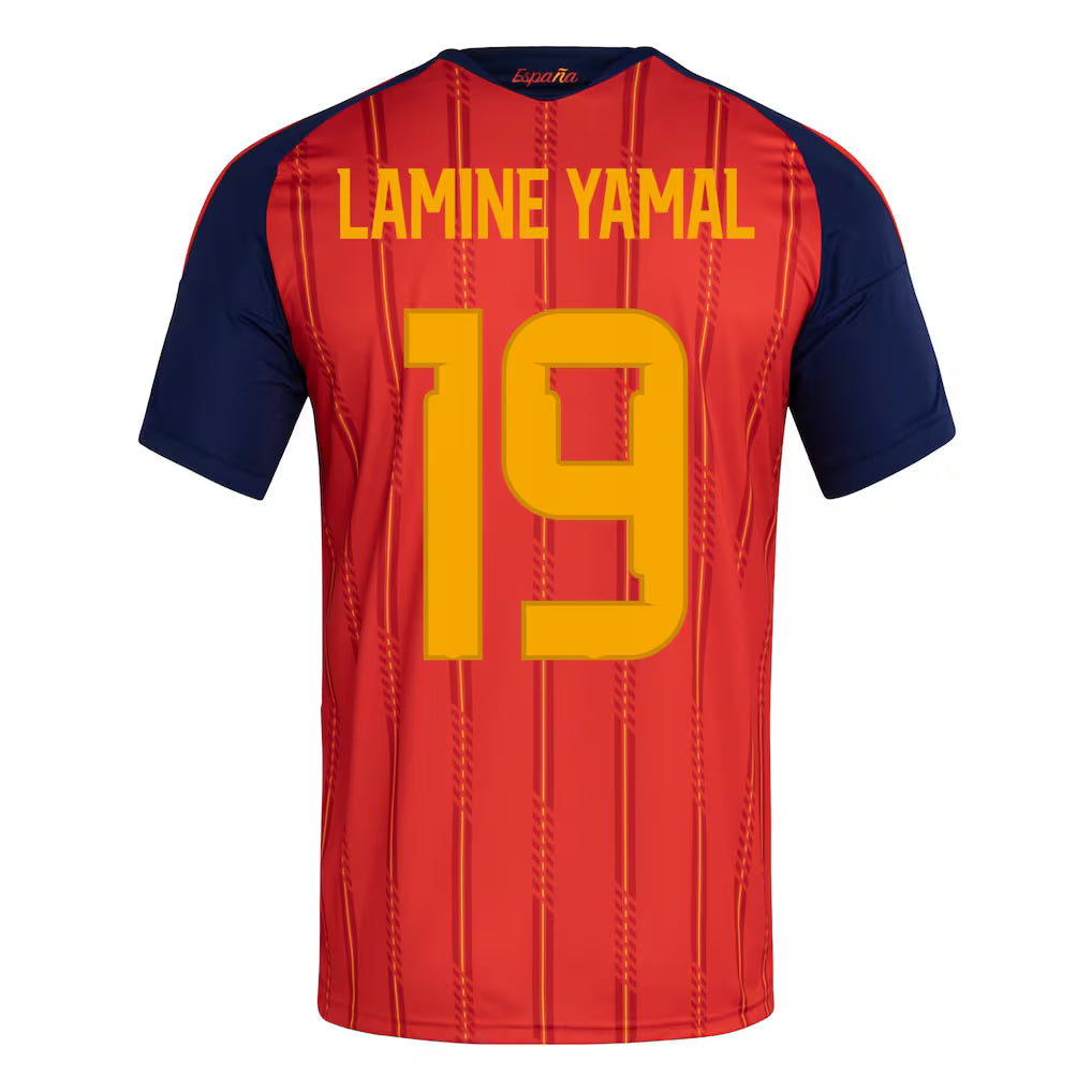 Lamine Yamal Spain National Team adidas 2026 FIFA World Cup Champions Replica Jersey - Red