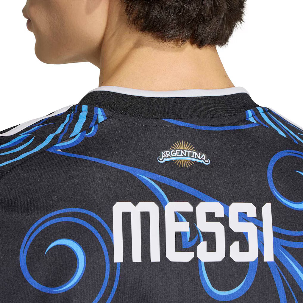 Lionel Messi Argentina National Team adidas 2026 Away Replica Jersey - Black