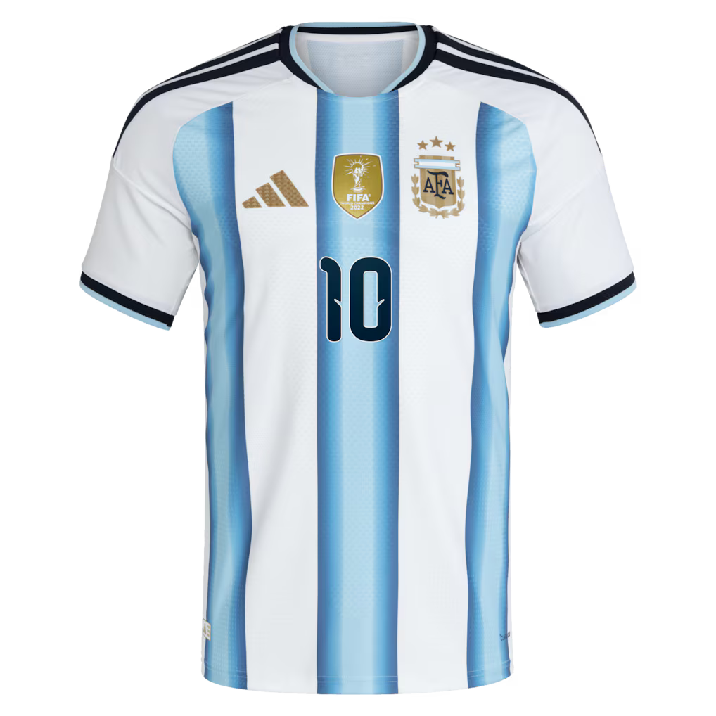 Lionel Messi Argentina National Team adidas 2026 Home On-Field Authentic Jersey - White