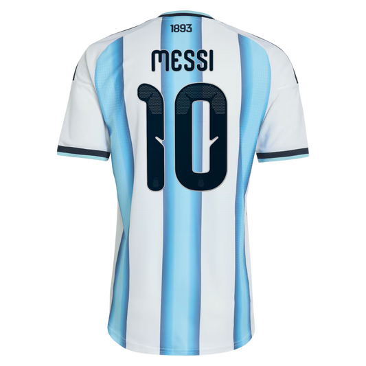 Lionel Messi Argentina National Team adidas 2026 Home On-Field Authentic Jersey - White