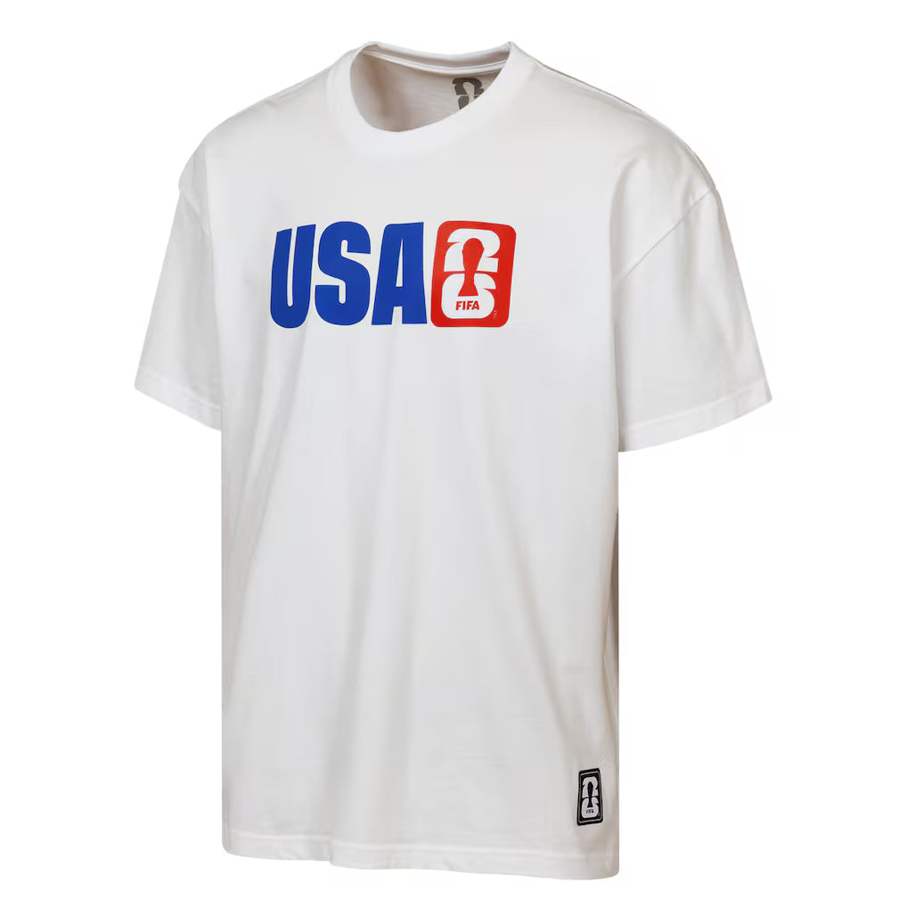 Outerstuff FIFA World Cup 2026 Livery Oversized T-Shirt - White