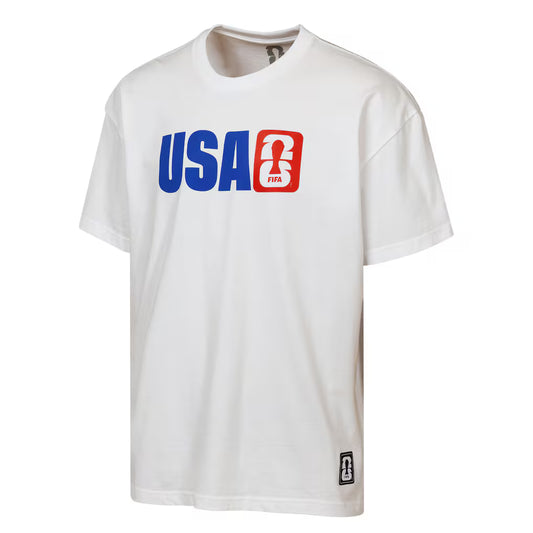 Outerstuff FIFA World Cup 2026 Livery Oversized T-Shirt - White