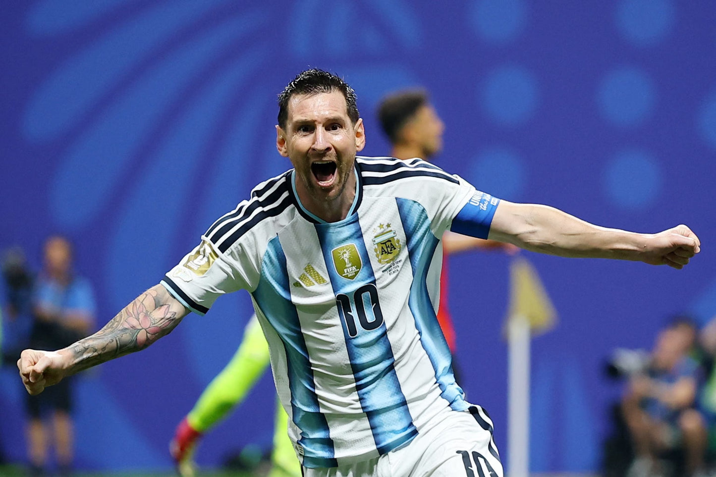 Lionel Messi Argentina National Team adidas 2026 Home On-Field Authentic Jersey - White