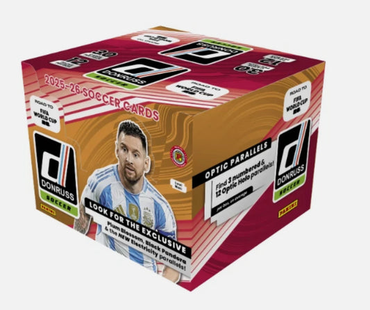 2025/26 Panini Donruss Road to FIFA World Cup Soccer International Hobby Box