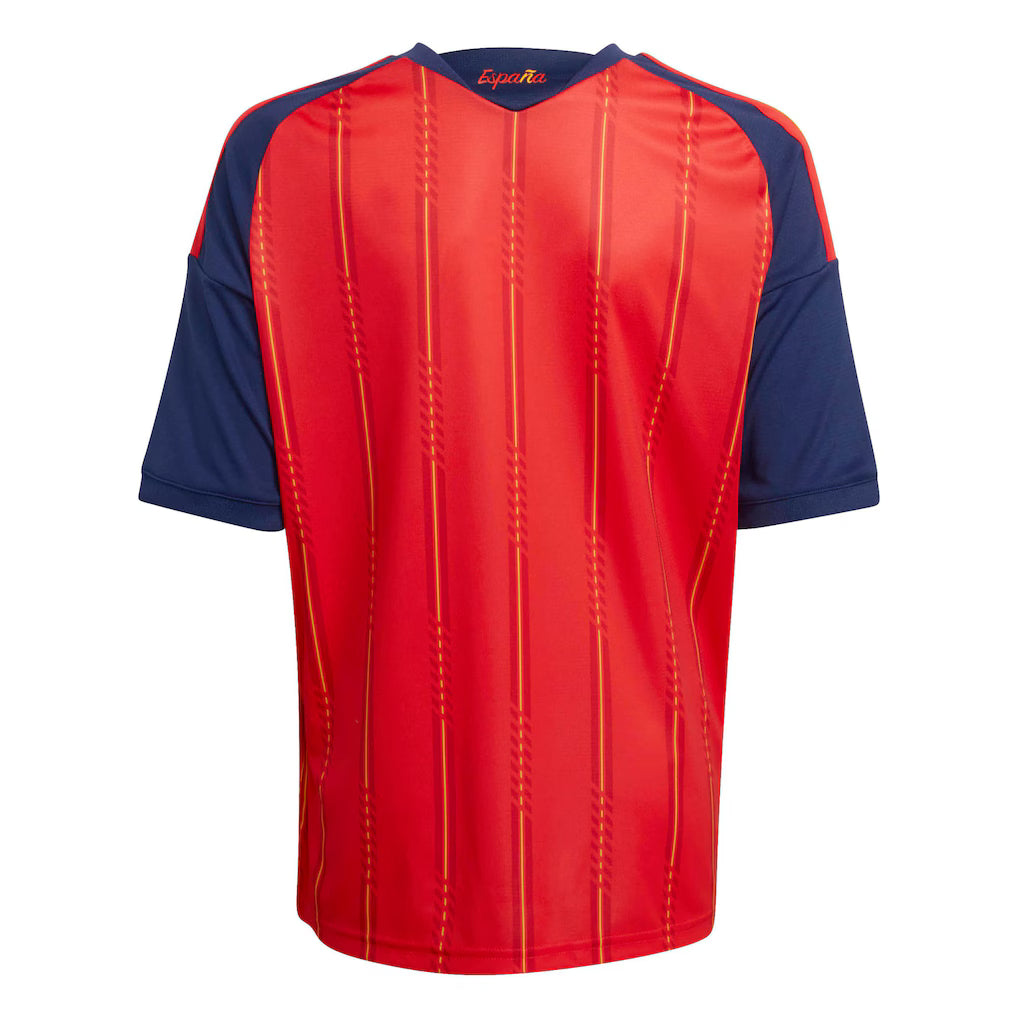 Spain National Team adidas Youth 2026 FIFA World Cup Champions Replica Jersey - Red